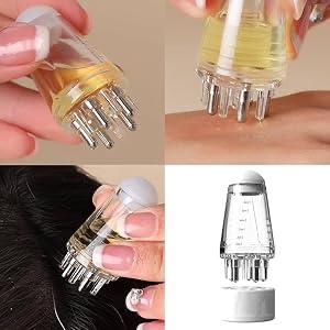 Mini Scalp Root Hair Oil Applicator Comb